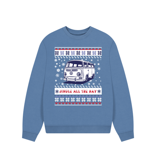 Solent Printed Sweater Front