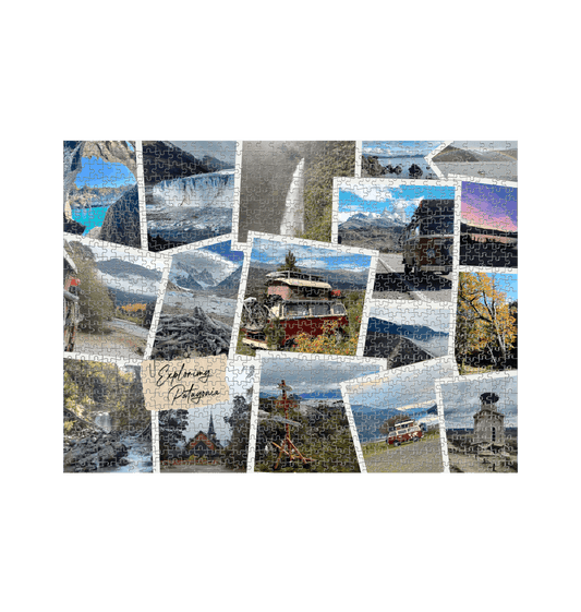 White Jigsaw Puzzles Front